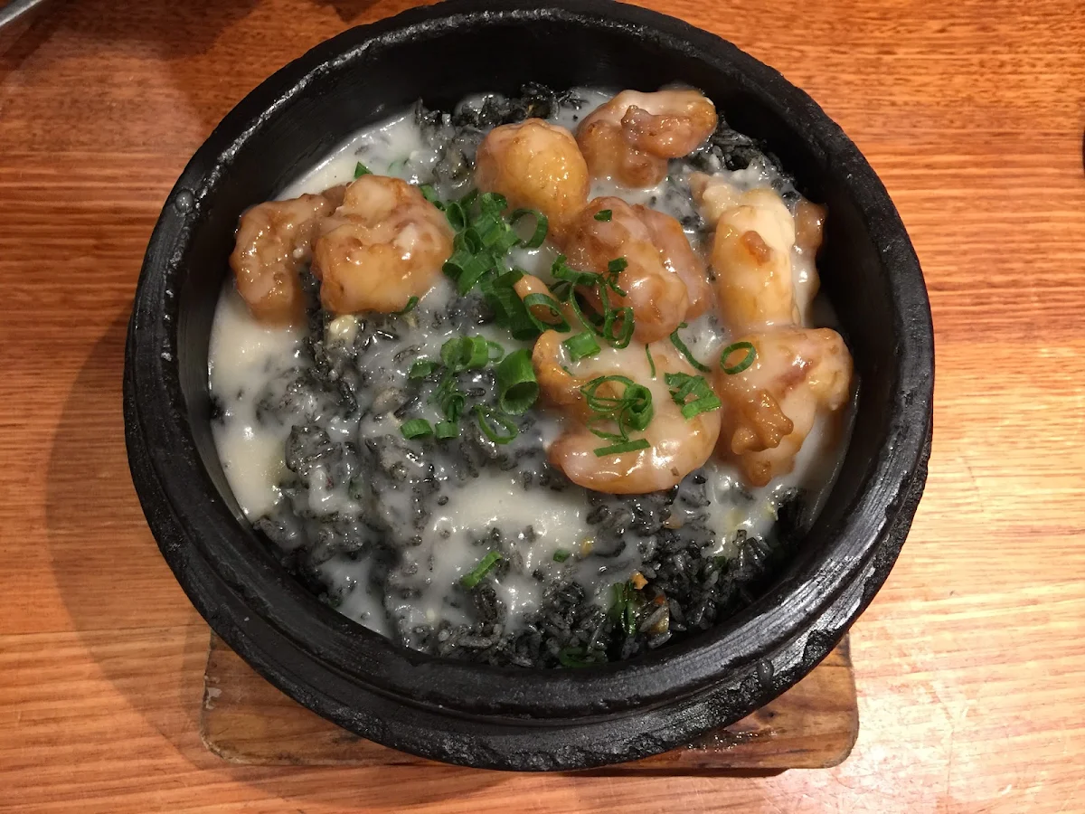 sea urchin tofu e15石锅海胆豆腐